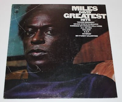 Miles Davis Greatest Hits 33 RPM Record Columbia CS 9808 Tested 360 Stereo Sound Foto 1 de 4