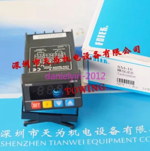 1pcs New FOTEK multi-function tachometer SM-10 - Image 1 of 1