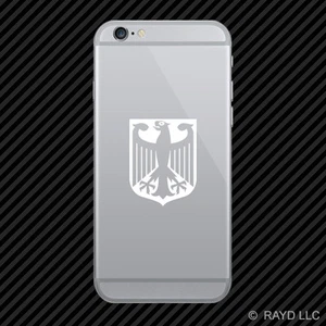 (2x) German Eagle Cell Phone Sticker Mobile Deutschland Germany colors - Picture 1 of 19