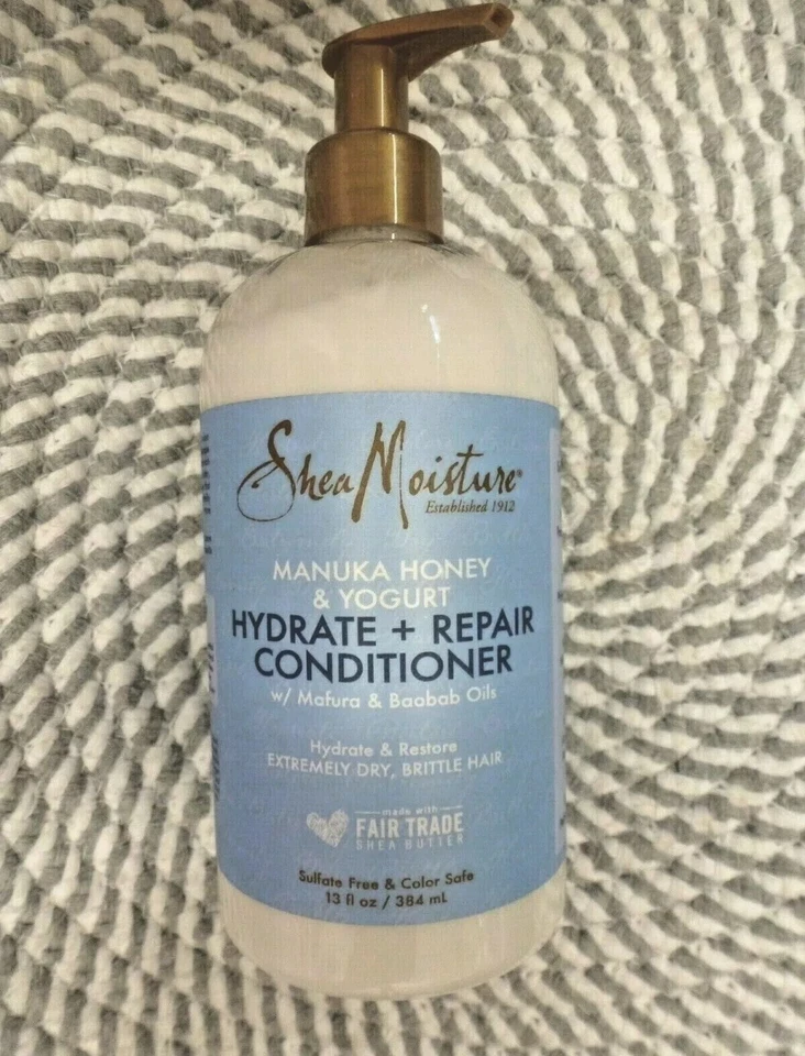 SHEA MOISTURE~MANUKA HONEY & YOGURT~HYDRATE + REPAIR CONDITIONER 13 OZ PUMP - Image 1 of 1