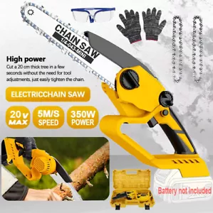 Cordless Chainsaw for DeWALT 20V Max Battery 6-Inch Mini Pruning Saw (Tool Only) - Picture 1 of 9