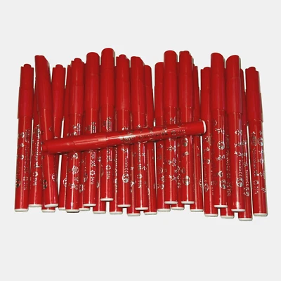 25 BIC 儿童 Visacolor XL 着色标记笔 红色 全新 25 张 — 第 1/2 张图片