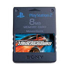Need For Speed Underground PS2 Official Memory Card Unlocked Completed Saves