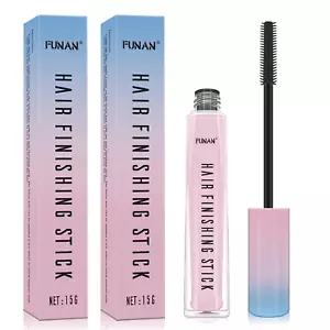 FUNAN Hair Finishing Stick 2 Pack for Small Broken Hair Cream/Gel for Women Natu - Picture 1 of 12
