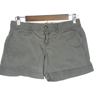 Old Navy Perfect 5" Shorts Womens Size 2 GRAY Cotton Spandex Blend - Picture 1 of 8
