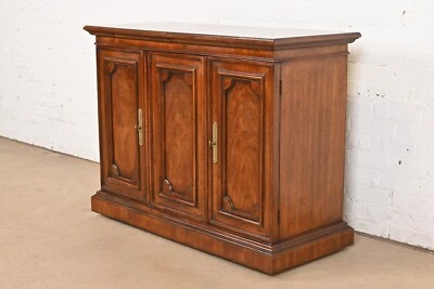 Regency Walnut Expanding Top Buffet Server or Bar Cabinet by Mount Airy - Image 1 of 4