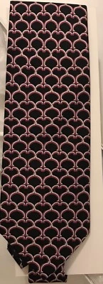 Corbata de seda Vera Bradley retirada para celosía escarlata Baekgaard en caja nunca usada Foto 1 de 4