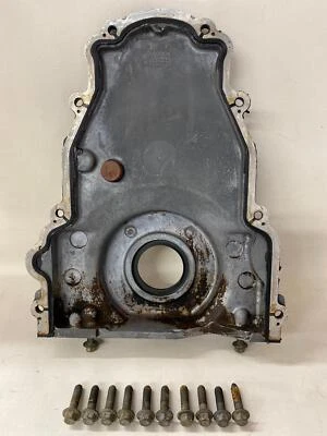 2009 Chevrolet Tahoe Front Engine Timing Cover 5.3L OEM 12600326 with Bolts Foto 1 de 4
