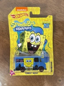 Bob Esponja #1 20 Aniversario Combat Medic Hot Wheels Coleccionable 2020 - Imagen 1 de 2