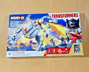 Kre-o Transformers Grimlock Unleashed A8600 333 Pcs Optimus Galvatron 2013 New - Picture 1 of 16