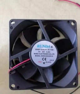 Ventilador de refrigeración inversor de 2 hilos RUNDA RS8025B24UH-S DC24V 0,40A - Imagen 1 de 1