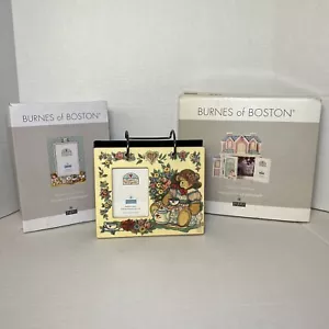 Burnes of Boston Susan Winget 3D DollHouse Tea Party 3 Girls Photo Frames 2002 - Picture 1 of 24