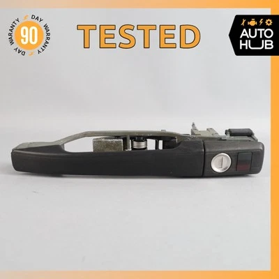 94-02 Mercedes R129 SL500 SL320 lado derecho exterior manija negra OEM Foto 1 de 4