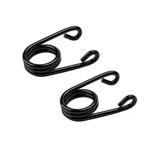 2" Solo Seat Springs (Pair) - Scissor Style Black - Chopper Bobber Custom - Picture 1 of 5