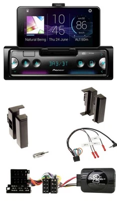 Pioneer USB Lenkrad Bluetooth DAB Autoradio für Audi A4 B5 bis 99 A6 C4 bis 97 A - Bild 1 von 4