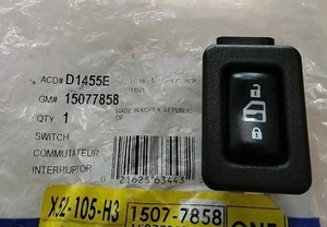 ACDelco#D1455E GM#15077858 Door Lock Switch For 03-07 Chevy Silverado GMC Sierra - Picture 1 of 4