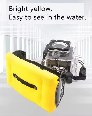 Atractiva correa de muñeca flotante impermeable fácil de usar para cámara de acción Gopro Foto 1 de 4