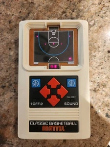 Mattel Basketball Handheld Electronic Game Excellent Shape Works! Vintage - Picture 1 of 2