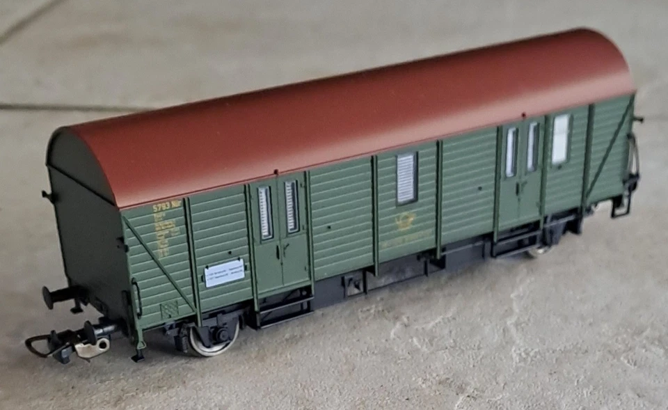PIKO BAHNPOSTWAGEN  ART. 54483 WG.NR. 5793 MIT OVP TOP !!!!!!!!!!! - Bild 1 von 4
