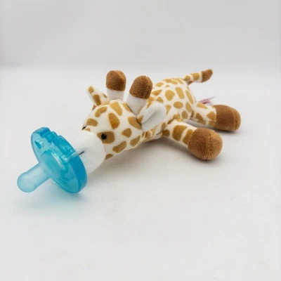 Mary Meyer WubbaNub Chupete Jirafa Peluche Bebé Chupete Binkie Juguete Foto 1 de 4