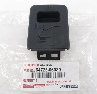 Gancho de amarre genuino Toyota 64725-06080 Foto 1 de 3