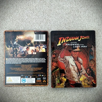 Indiana Jones and The Raiders of The Lost Ark  (1981) STEELBOOK BLU-RAY  - Image 1 of 4