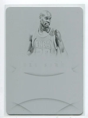 2012-13 Immaculate Printing Plate Black Gary Payton 1/1 Seattle Supersonics - Image 1 of 2