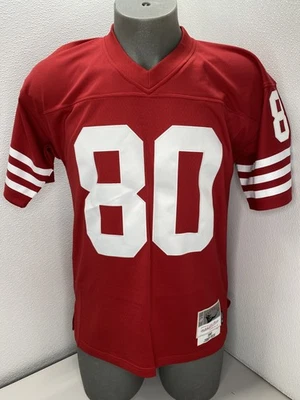 Camiseta Mitchell & Ness Hombre Roja Talla 2XL San Francisco 49ers Jerry Rice Retro Foto 1 de 4