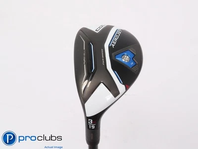 Left Handed Cobra AEROJET 19* 3 HYBRID - Even Flow Riptide 80g 6.5 X-Flex 451047 - Image 1 of 4