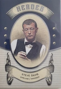 Steve Davis - Futera Vintage Heroes 03/09 # MH43 - Imagen 1 de 2