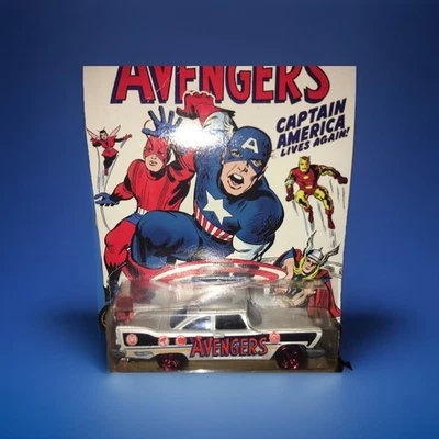 FUNDA HOT WHEELS NO. 1 MEET CAPITAN AMERICA - FORD CUPÉ '40 - NUEVO EN CAJA Foto 1 de 2