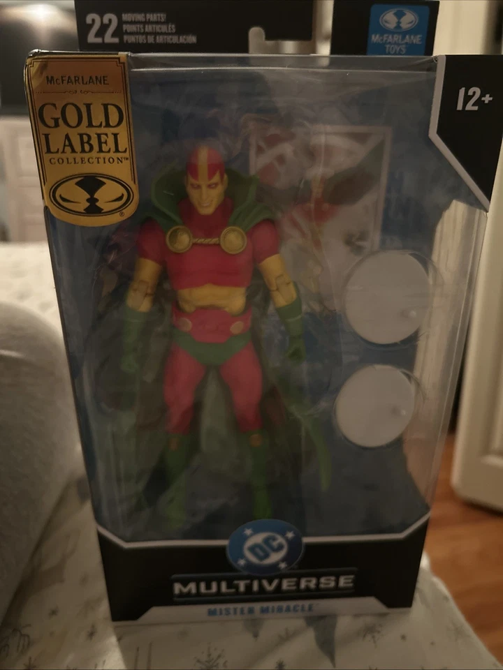 McFarlane Toys DC Multiverse Nuevos Dioses Mister Milagro Etiqueta Dorada 2025 EN MANO Foto 1 de 1