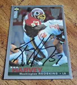 Ken Harvey Autographed 1995 Collector's Choice Player's Club Platinum #181 Card - Picture 1 of 3