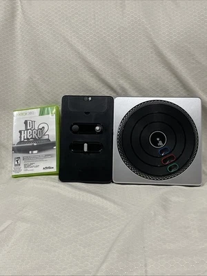 Xbox 360 DJ Hero Wireless Turntable With Game *Tested* - Image 1 of 4