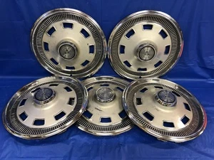 Vintage Set Of 5 1967 Dodge 14" Hubcaps Dart Charger Coronet Monaco Polara MOPAR - Picture 1 of 5