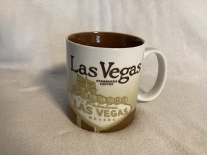 LAS VEGAS Starbucks Mug 16 oz Collector Series 2009 Ceramic Coffee Cup Nevada - Picture 1 of 5