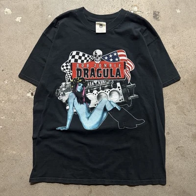 Camiseta De Colección 1998 Rob Zombie Dragula Band Tour Talla XL Foto 1 de 4