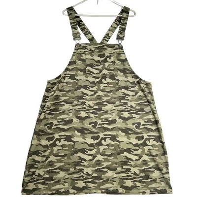 Mono túnica top camuflaje Jolie & Joy para mujer 1X bolsillo central verde Foto 1 de 4