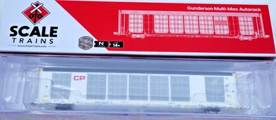 Rivet Counter SXT32710 N CP SOO Gunderson Multi-Max AutoRack Car  SOO 519016 - Image 1 of 2