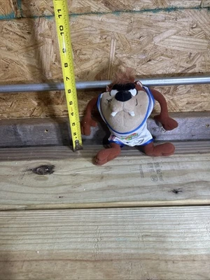 Винтажное плюшевое/мягкое животное Taz Space Jam 1996 Tasmanian Devil - Изображение 1 из 3