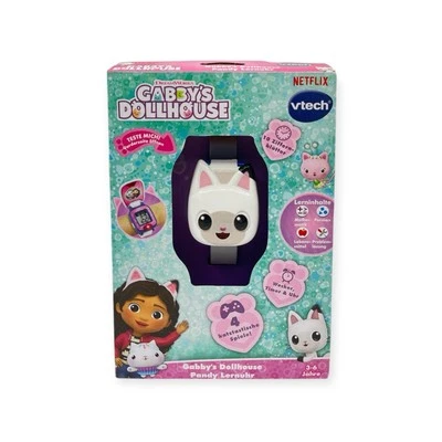 Vtech Gabby's Dollhouse Pandy Lernuhr Kinderuhr - Bild 1 von 3