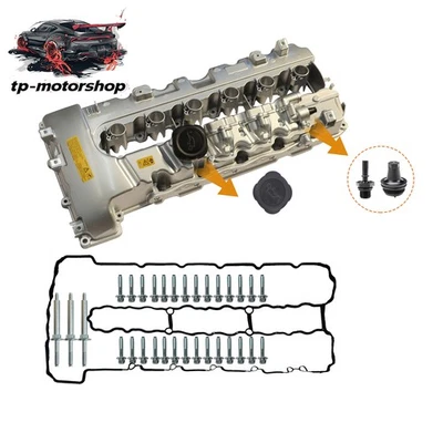ALUMINUM Valve Cover for BMW 135i 335i 335is 335xi 535i xDrive 740i X6 Z4 N54 - Image 1 of 4