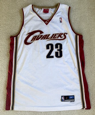 Rare Rookie Lebron James #23 2003-2004 Cavaliers NBA Reebok Jersey Mens XL 50 - Image 1 of 3