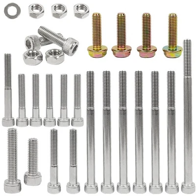 29pcs Stainless Steel Engine Bolt Screws set Kit For Honda XR80 XR80R XL80 XL80S - Image 1 of 4