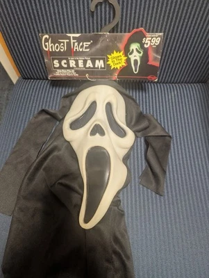 Scream Ghost Face Mask Vintage, Easter Unlimited, Glow in the Dark With Tags - Image 1 of 4