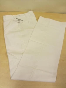 DSCP J.H.Rutter-Rex White Uniform Work Pant Pants Chef Painter Sz 32" Unhemmed - Picture 1 of 5