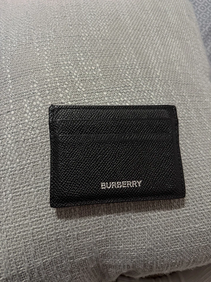 Burberry Grainy Leather Card Case with 4 Card Slot - Image 1 of 4
