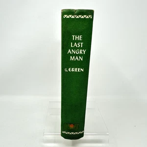 1956 THE LAST ANGRY MAN HC BOOK NOVEL BY GERALD GREEN BOTMC - Picture 1 of 17