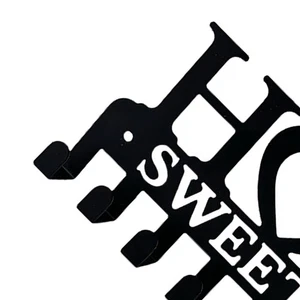 Key Holder Hooks Organizer Wall Mounted Metal Key Hanger Rack Wall Decor For - Picture 1 of 13