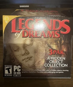 Legends of Dreams: A Hidden Objects Collection 3 Pak (PC CD-ROM, T, 2011) NEW!! - Picture 1 of 3
